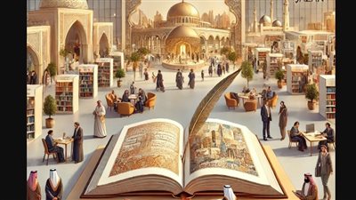 معرض جازان للكتاب الرواية بين التأثير والتأثر: 