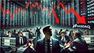 ناسداك يهبط بأكثر من 3% إلى أدنى مستوى في 6 أشهر