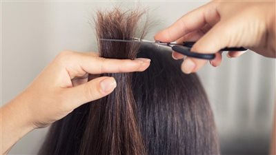 عدد مرات قص الشعر وفقاً لنوعه
