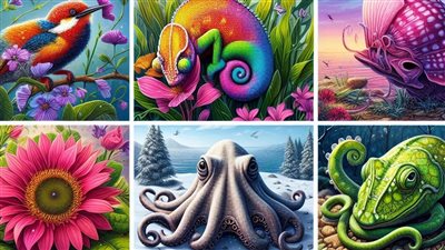 10 حيوانات معروفة بقدرتها على التخفي