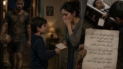 كان زوجي كل سبت يعود مغطى بالتراب 