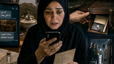 مع سقوط اخر حفنة تراب 