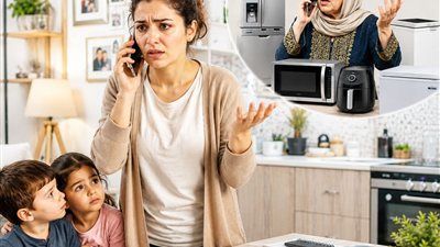 لقيت حماتي بتكلمني ١