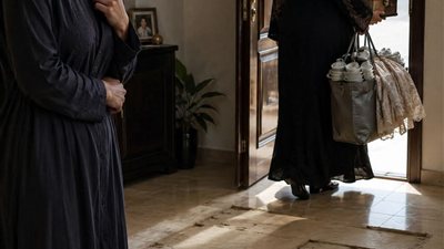بعد عشر دقايق بس من ما القاضي خلّص إجراءات الخلع