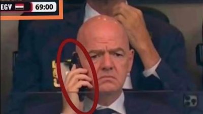 🚨 عاجل | أكدت “التحقيقات الأولية” أن رئيس الفيفا 🇦🇷 فور تسجيل مصر الهدف الثاني على الارجنتين أجرى اتصالًا عاجلًا برئيس ...