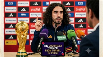 سبب حمل كوكوريلا الكأس العالم في كيس بلاستيك