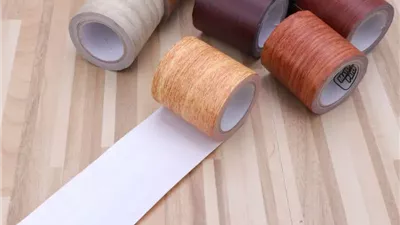 شريط لاصق بسيط يثبّت البراغي في الخشب اللين