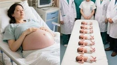أنجبت عشرة أطفال ..لكن الأطباء أكتشفو  أن واحدا منهم ليس طفل اصلا 