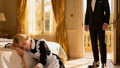 حين وجد الملياردير خادمته نائمة في غرفة نومه 