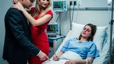 أجبرت الزوجه على توقيع اوراق الطلاق بالمستشفى 