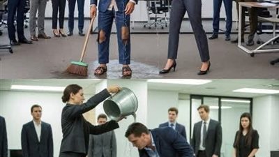 أهانت مديرة متعجرفة رجلا ظنت أنه عامل نظافة بسيط 