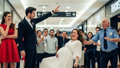صفع المدير التنفيذي زوجته الحامل في المول حتى يرضي عشيقته 
