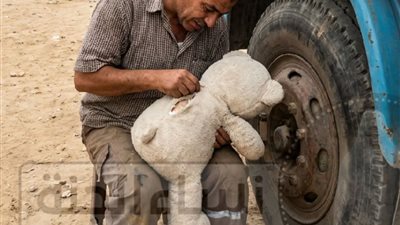 اشتريت لابني دبدوب من سوق شعبي 