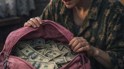 عثرت أمٌّ على مبلغٍ ضخم من المال في حقيبة ابنتها