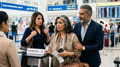 بنتي سابتني في المطار