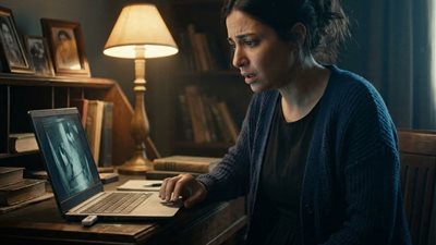 توفي ابنها في عمر ست سنوات  ٢
